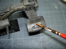 Appliquer du fixateur Appliquer du fixateur