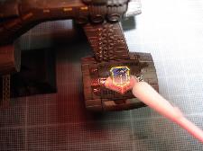 Positionner le décal comme souhaité Positionner le décal comme souhaité