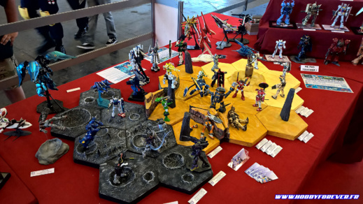 Le diorama modulaire "Gundam Build Fighters" Le diorama modulaire "Gundam Build Fighters"