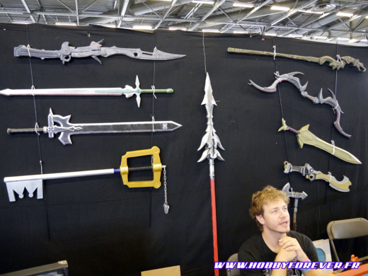 Le mur de répliques d'armes Le mur de répliques d'armes