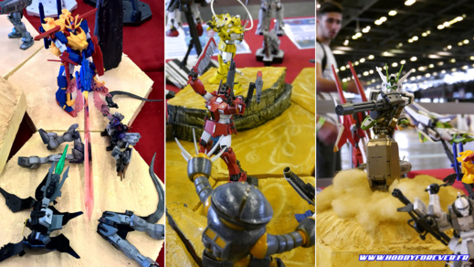 Le diorama Build Fighter : une oeuvre vivante ! Le diorama Build Fighter : une oeuvre vivante !