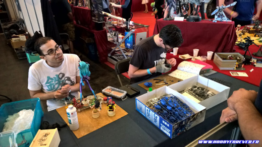 Jonas (PGK) et Varine en pleine démo Jonas (PGK) et Varine en pleine démo