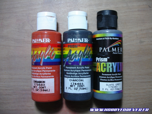 Les acryliques Prism, de Palmer