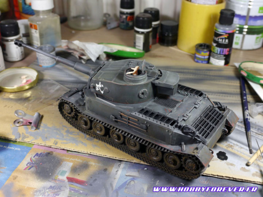 Drybrush pour faire ressortir arrêtes et détails Drybrush pour faire ressortir arrêtes et détails