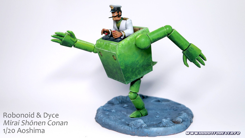 Finished Work – Robonoid 1/20 Captain Dyce ver. - Conan, le fils du futur - Aoshima Finished Work – Robonoid 1/20 Captain Dyce ver. - Conan, le fils du futur - Aoshima