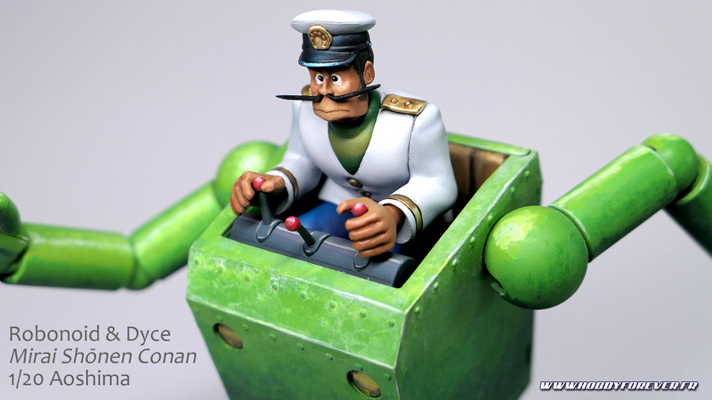 Finished Work – Robonoid 1/20 Captain Dyce ver. - Conan, le fils du futur - Aoshima Finished Work – Robonoid 1/20 Captain Dyce ver. - Conan, le fils du futur - Aoshima