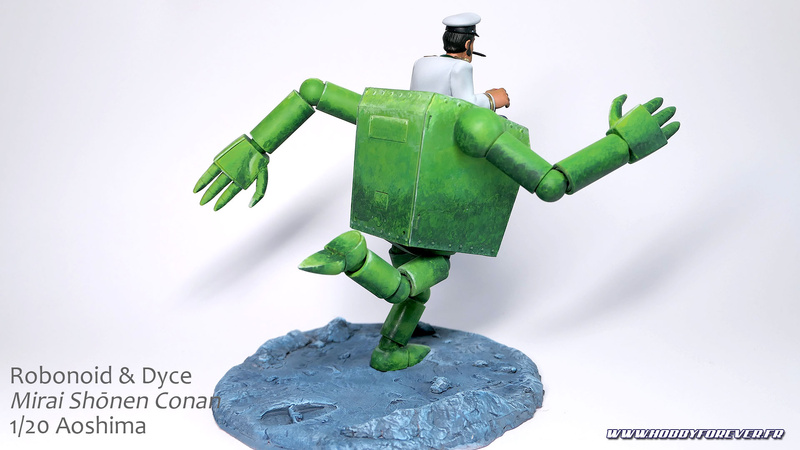 Finished Work – Robonoid 1/20 Captain Dyce ver. - Conan, le fils du futur - Aoshima Finished Work – Robonoid 1/20 Captain Dyce ver. - Conan, le fils du futur - Aoshima