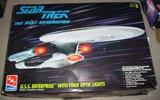 USS Enterprise with fiber optic lights - AMT/ERTL USS Enterprise with fiber optic lights - AMT/ERTL