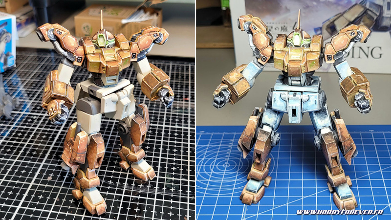 Progression de la mise en couleur Progression de la mise en couleur