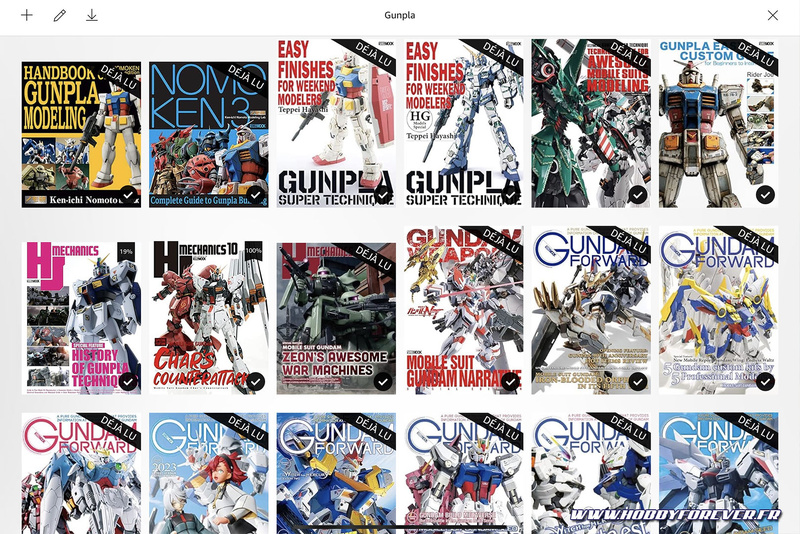 Ma bibliothèque d'ebook Hobby Japan commence à être bien remplie ! Ma bibliothèque d'ebook Hobby Japan commence à être bien remplie !