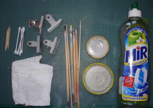 Tutoriel "No Paint" 2 - Amélioration avancée d'une maquette sortie de boite Tutoriel "No Paint" 2 - Amélioration avancée d'une maquette sortie de boite