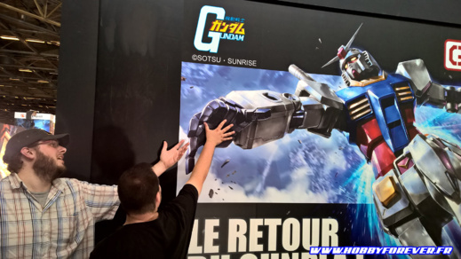 La fresque géante du RX-78