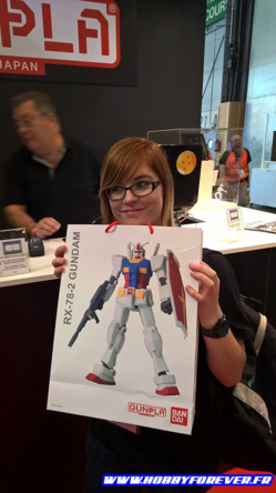 Slyka, première acheteuse officielle de Gunpla en France !