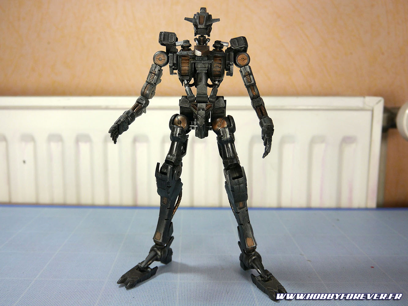 La frame du Barbatos peinte en drybrush metallisé La frame du Barbatos peinte en drybrush metallisé