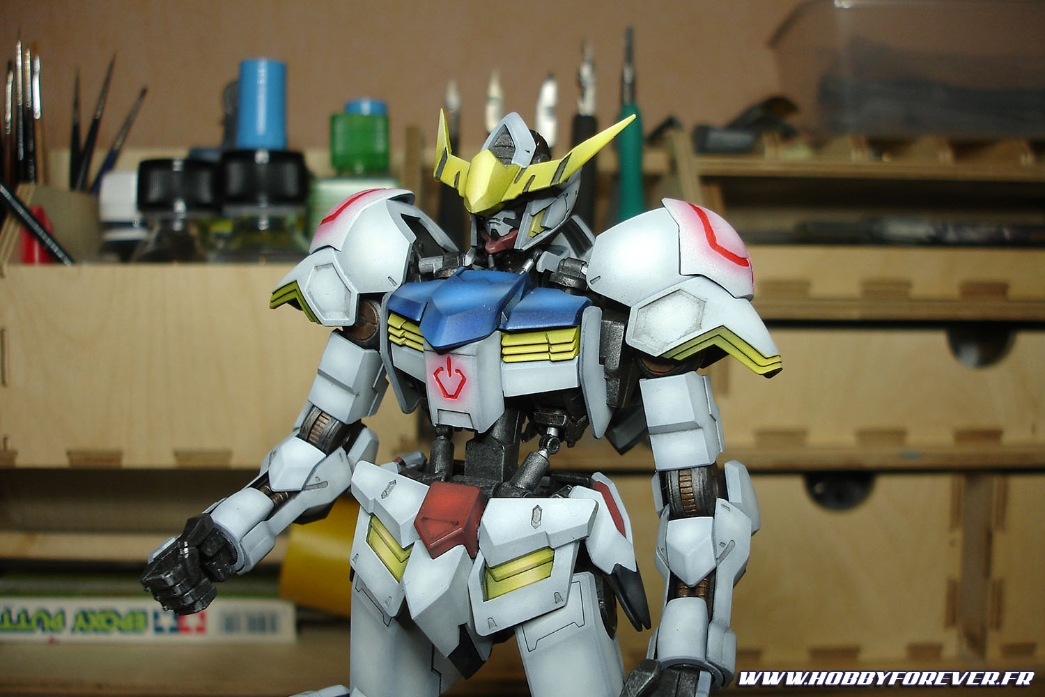 Le rendu de la peinture avant weathering Le rendu de la peinture avant weathering