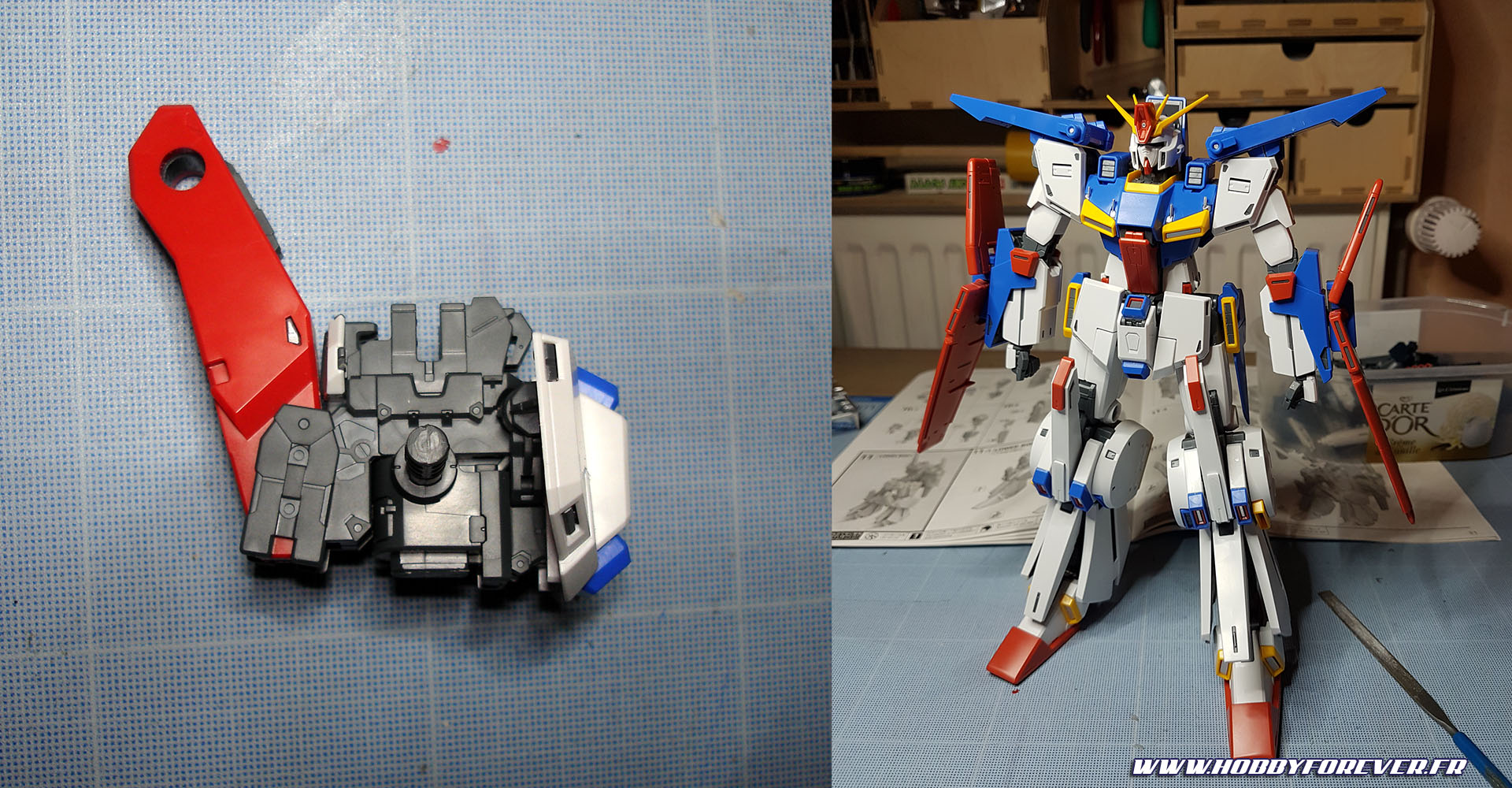 Montage - MG MSZ-010 ZZ Gundam Ver.Ka