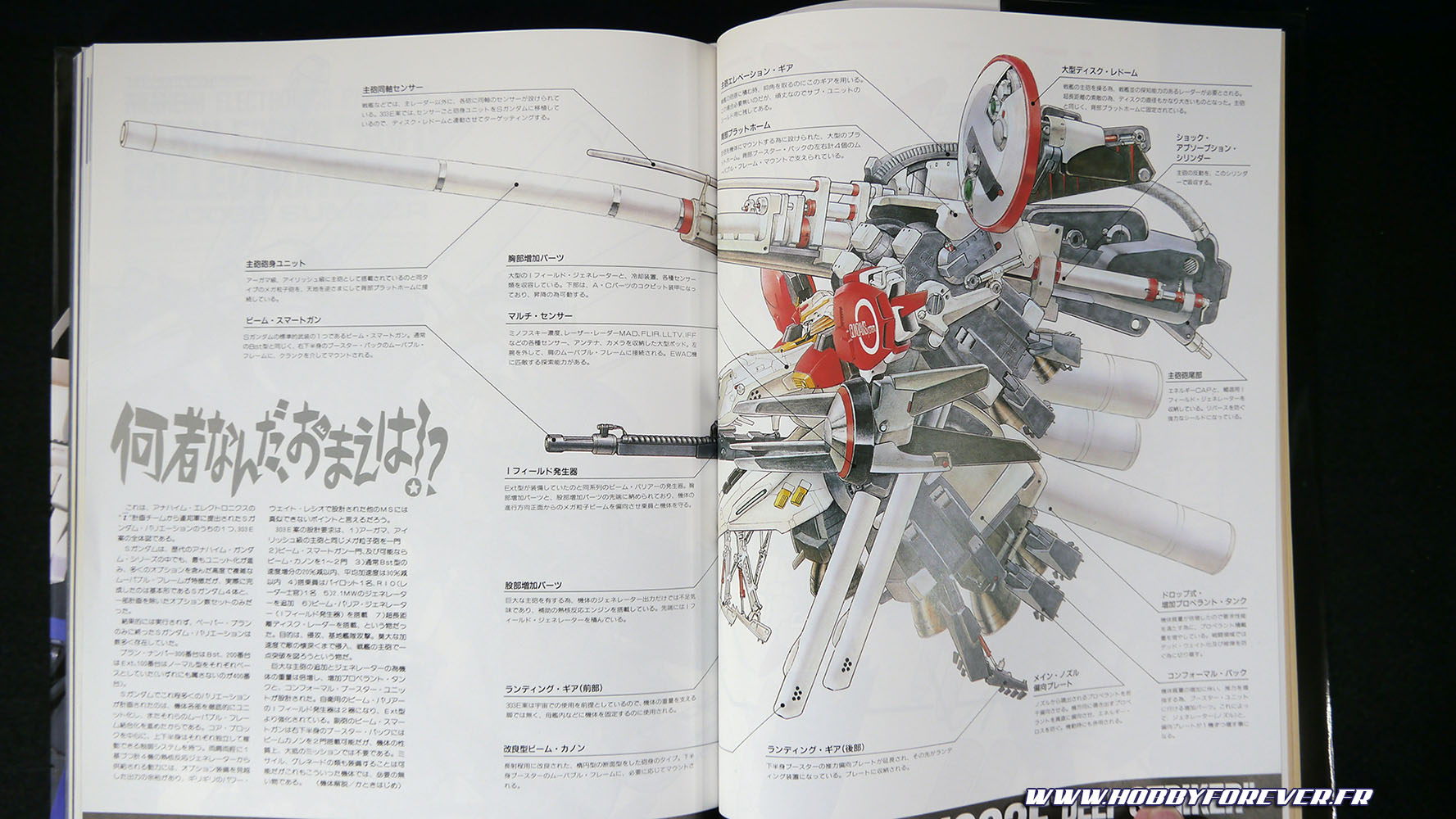 L'illustration originale de Katoki Hajime, également dans l'artbook Gundam Sentinel