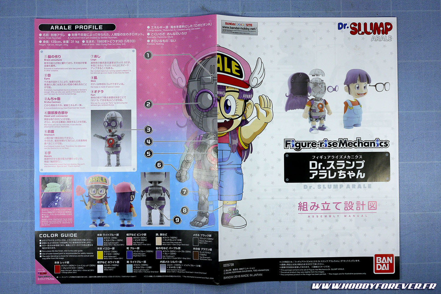 Unboxing - Dr Slump Arale Figure-rise Mechanics