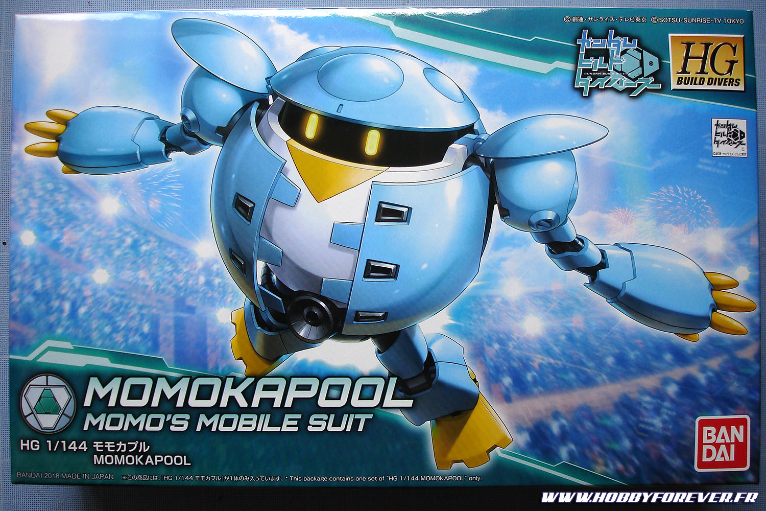 Un joli boxart très "fresh" pour notre Momokapool