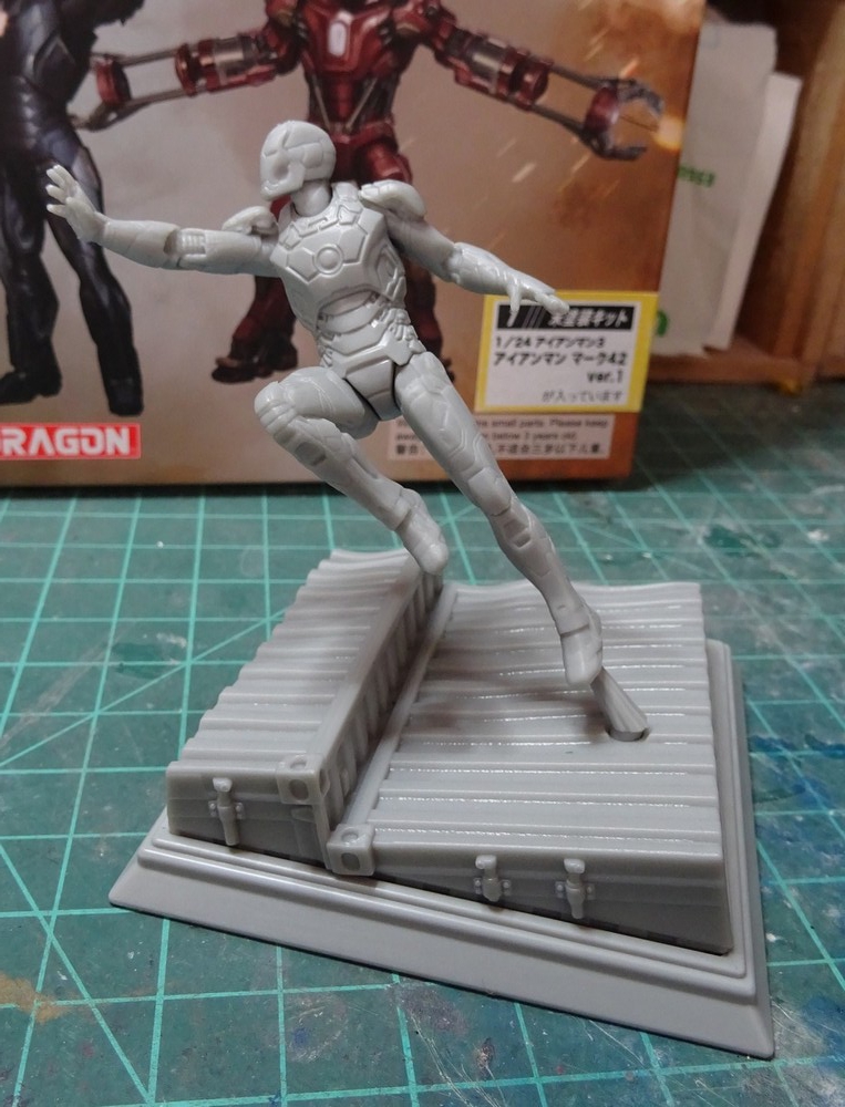 Review - Iron Man Model Kit par Dragon Models 