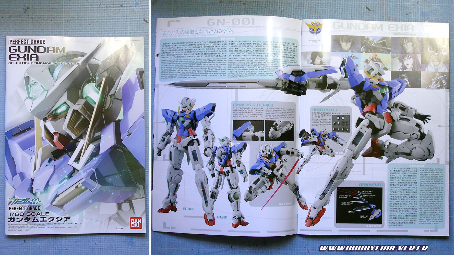 Montage - Perfect Grade Gundam Exia 1/60