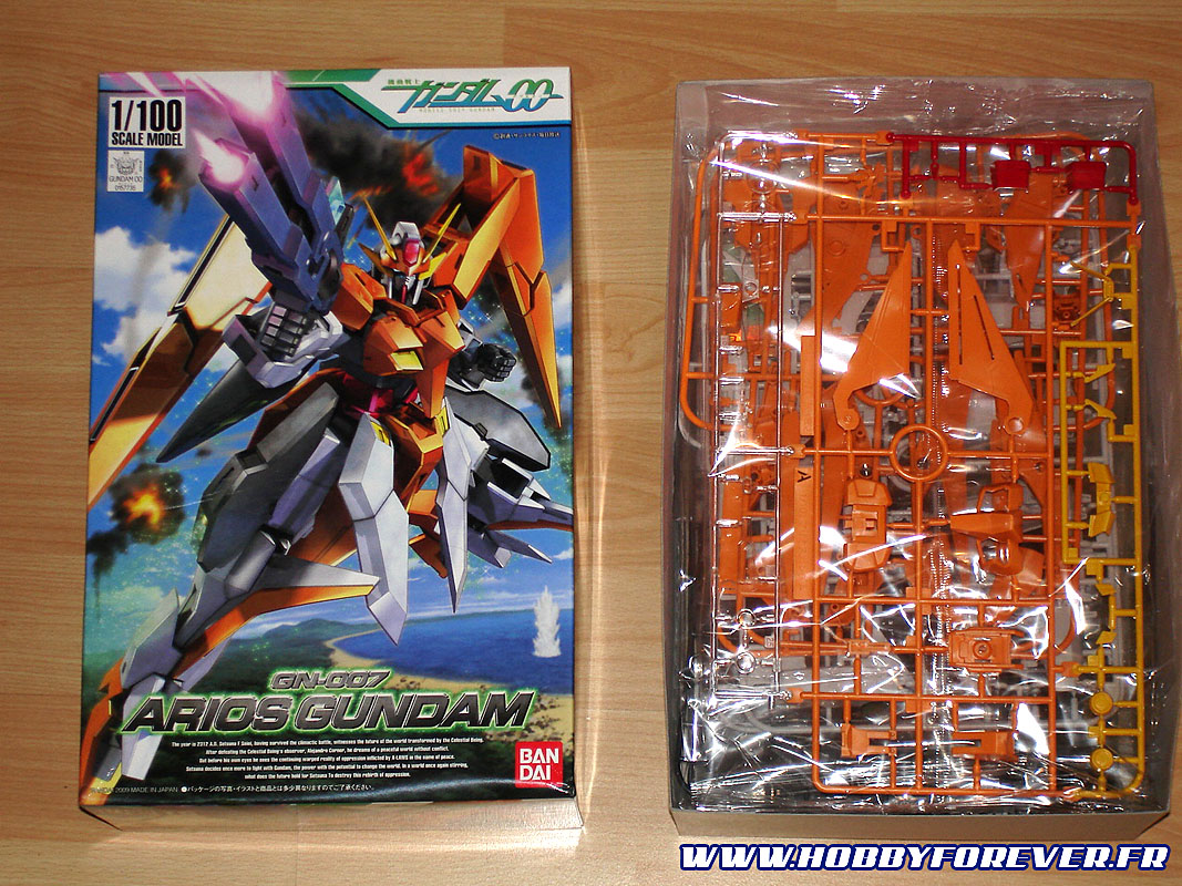 Ouvrons la boite du Arios Gundam 1/100