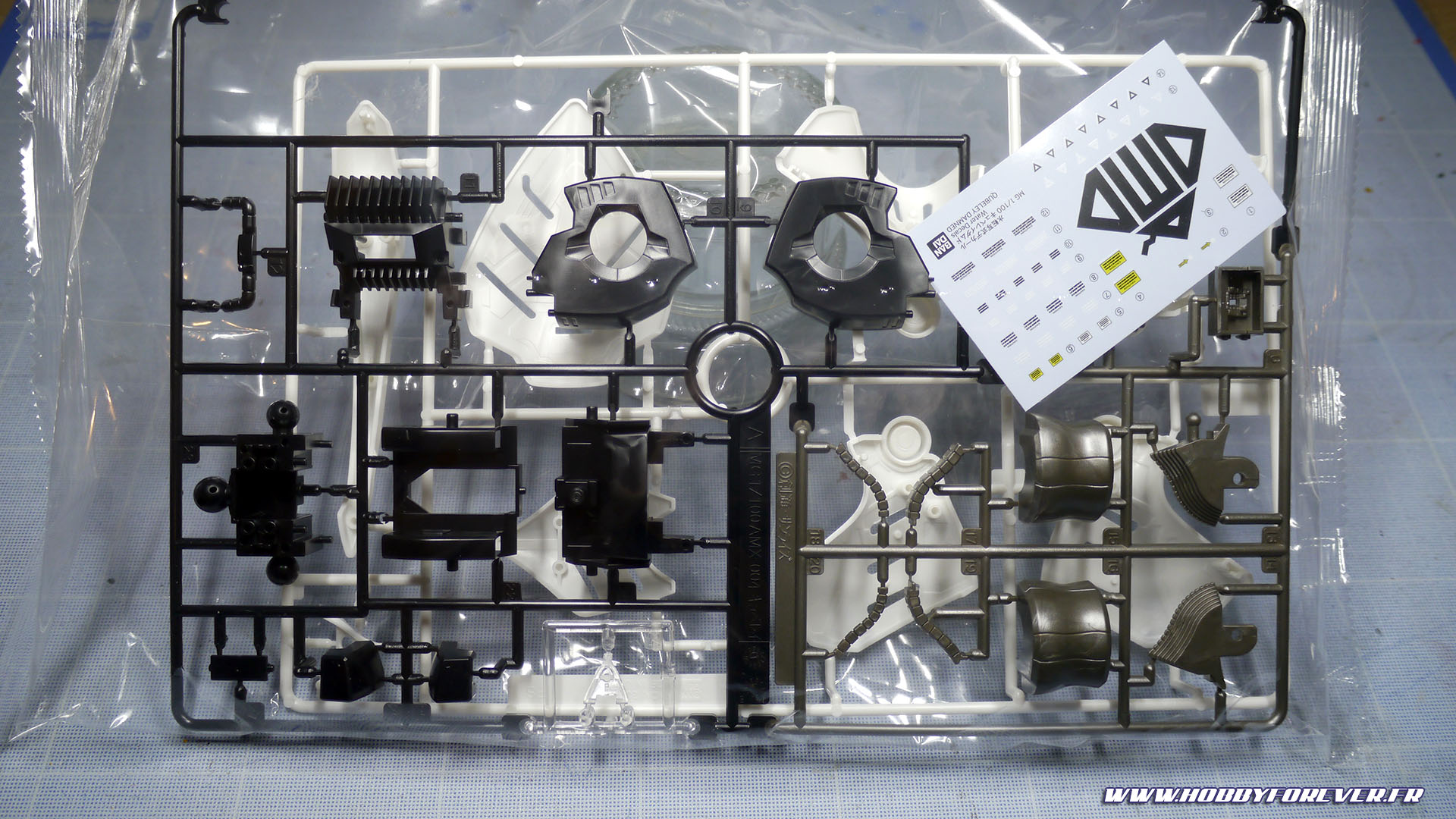 Grappe A et les décals à l'eau Grappe A et les décals à l'eau