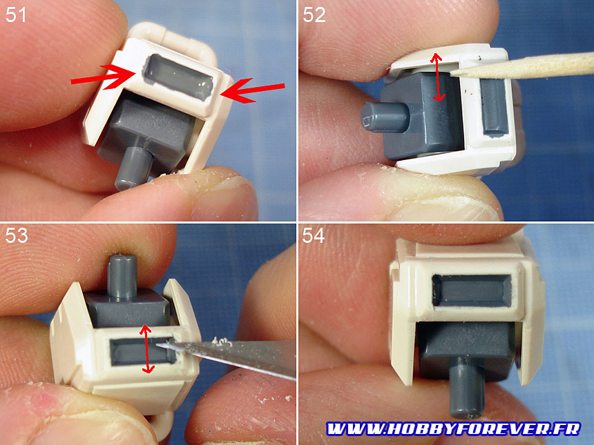 Tutoriel "No Paint" 4 - 2nd partie : Retouches de peinture et Gundam Markers