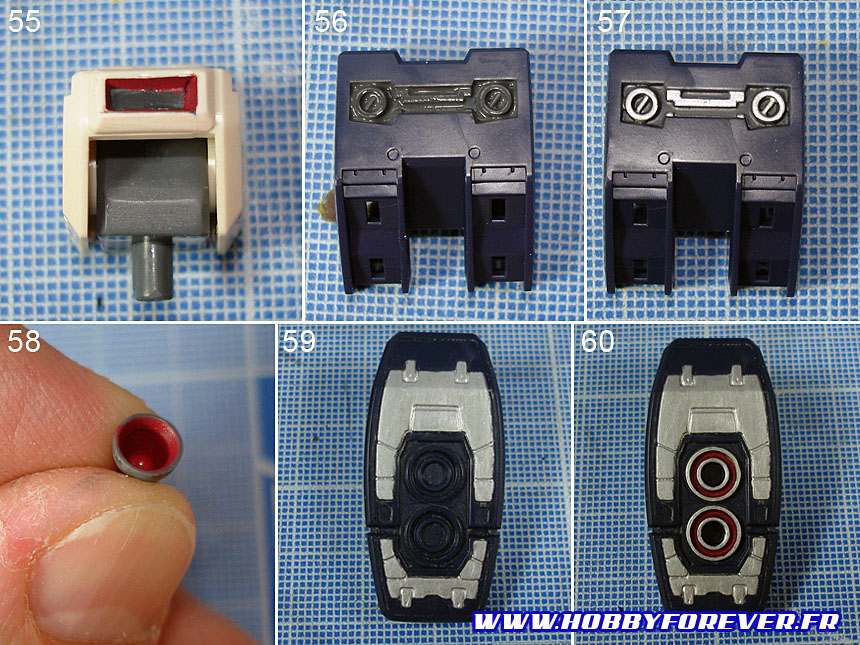 Tutoriel "No Paint" 4 - 2nd partie : Retouches de peinture et Gundam Markers Tutoriel "No Paint" 4 - 2nd partie : Retouches de peinture et Gundam Markers