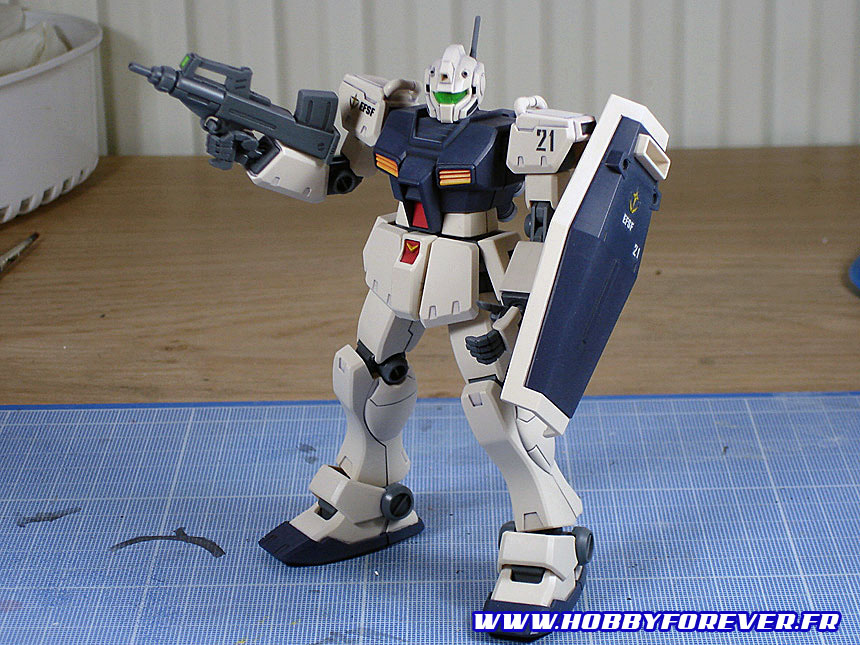 Tutoriel "No Paint" 4 - 2nd partie : Retouches de peinture et Gundam Markers