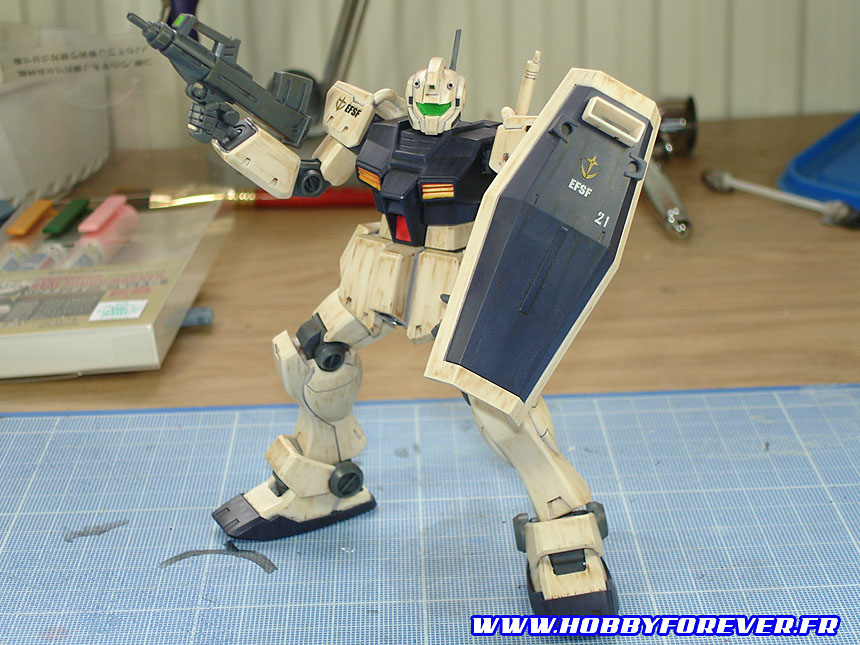 Tutoriel "No Paint" 4 - 3e partie : Weathering au Gundam Marker et peinture