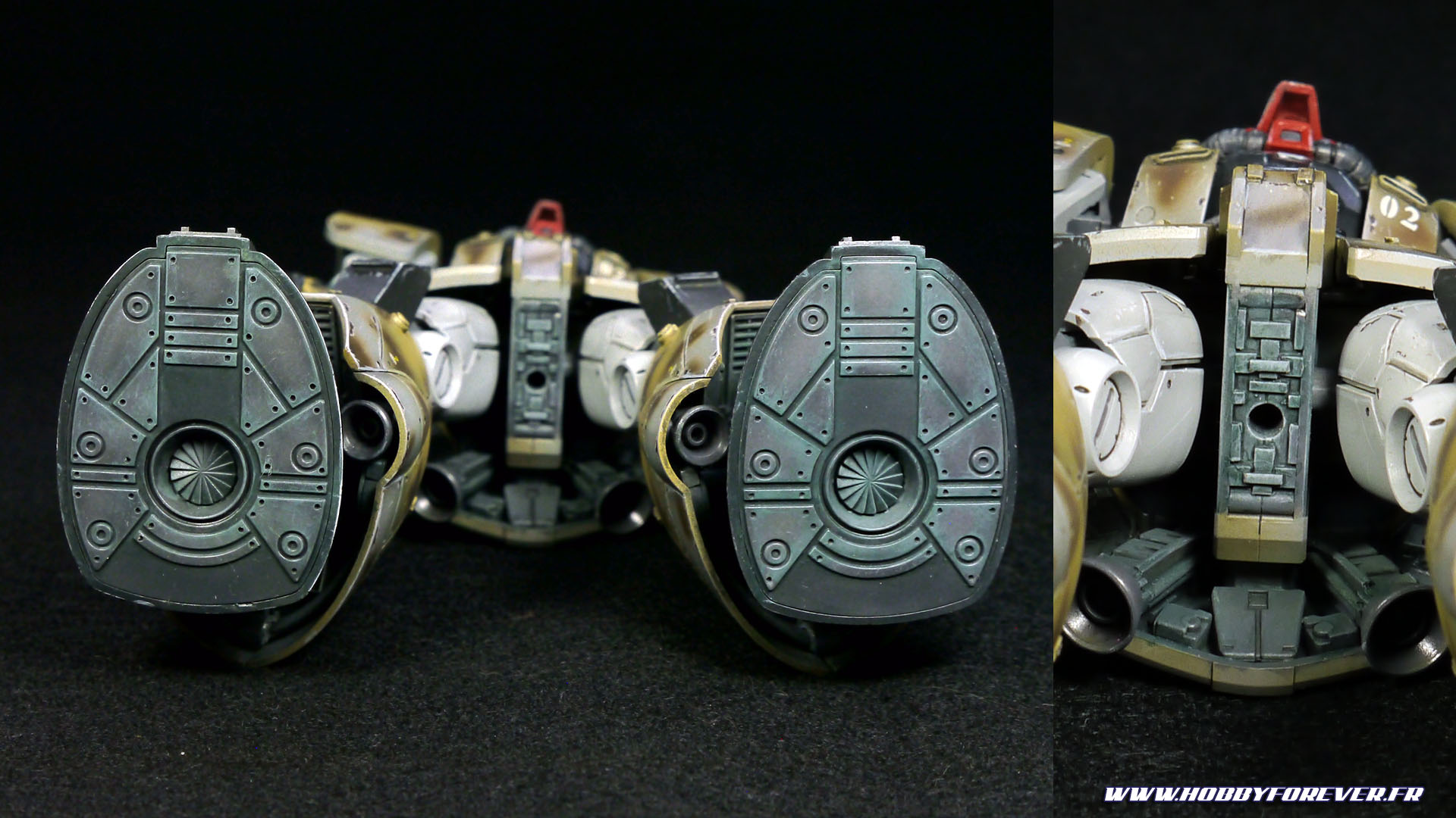 Finished work - HG YMS-08B Dom Test Type Desert Op. Finished work - HG YMS-08B Dom Test Type Desert Op.