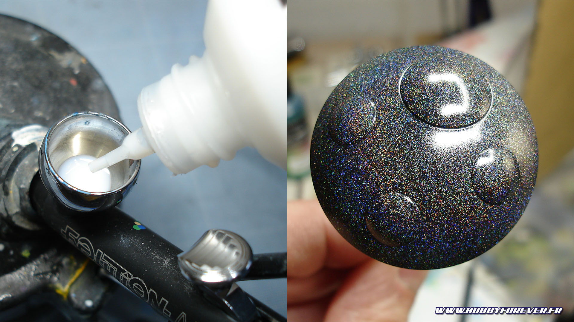 Le vernis brillant Stardust s'utilise sans dilution pour un rendu excellent après 3 couches humides Le vernis brillant Stardust s'utilise sans dilution pour un rendu excellent après 3 couches humides