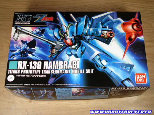 HGUC RX-139 Hambrabi - Out of Box