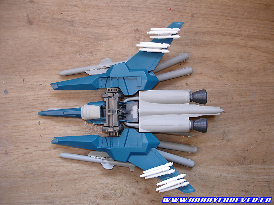 Vue de dessous du backpack Vue de dessous du backpack