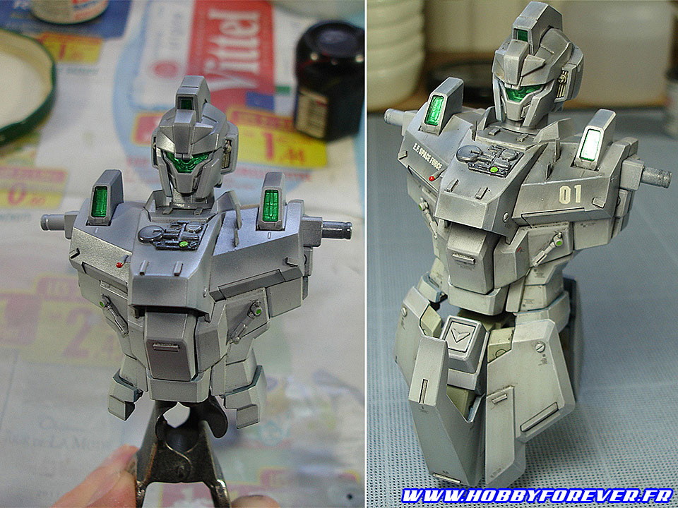 Le buste aprés le le panelling, et le buste aprés application de la patine. Le buste aprés le le panelling, et le buste aprés application de la patine.