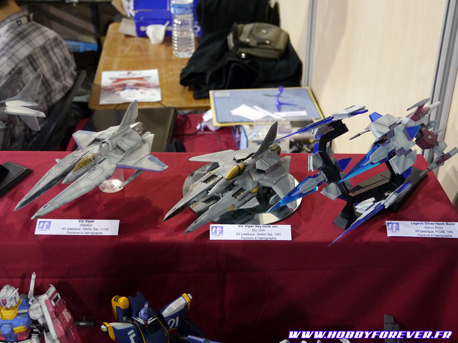 Vic Viper, Vic Viper Sky Girls Ver., Silver Hawk Burst (Zenkuro) Vic Viper, Vic Viper Sky Girls Ver., Silver Hawk Burst (Zenkuro)