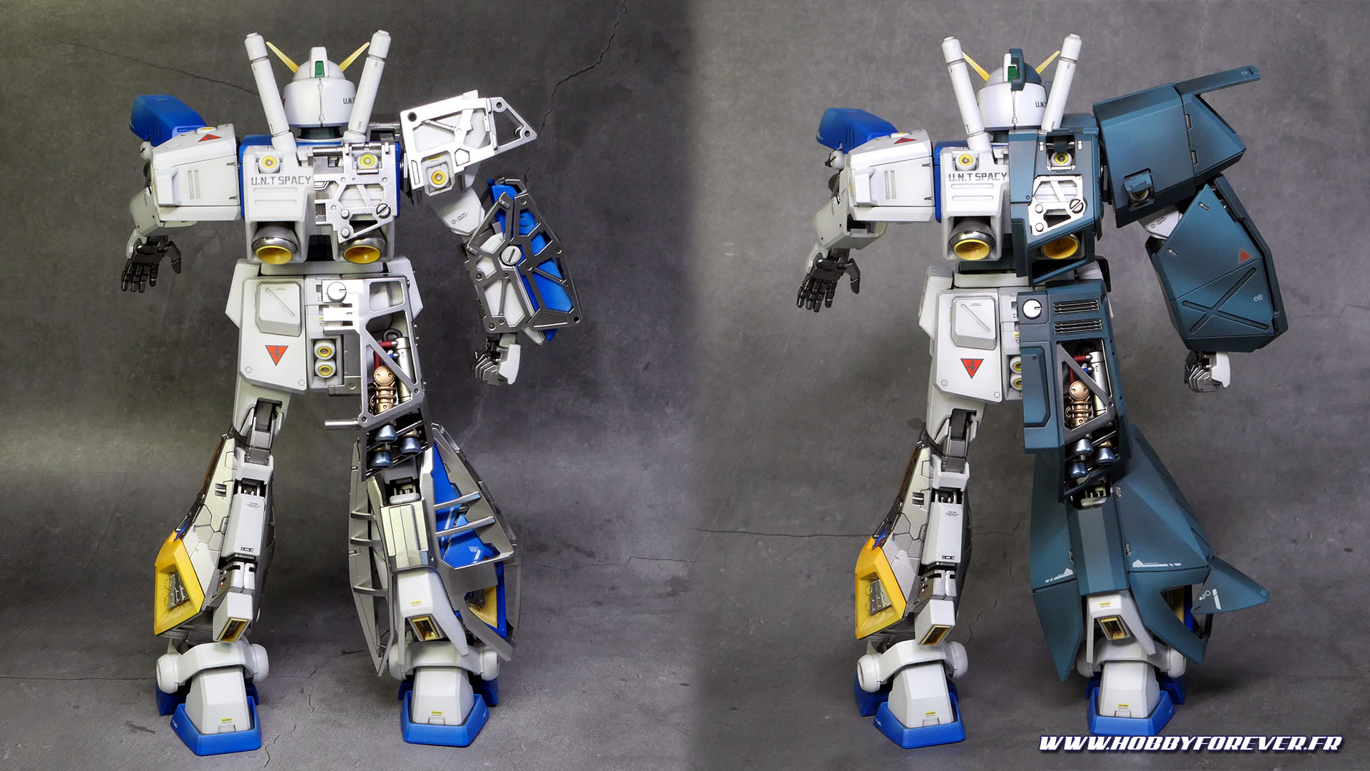 MG RX-78NT-1 Gundam "Alex" Ver.2.0 - 3e partie - La Chobam Armor