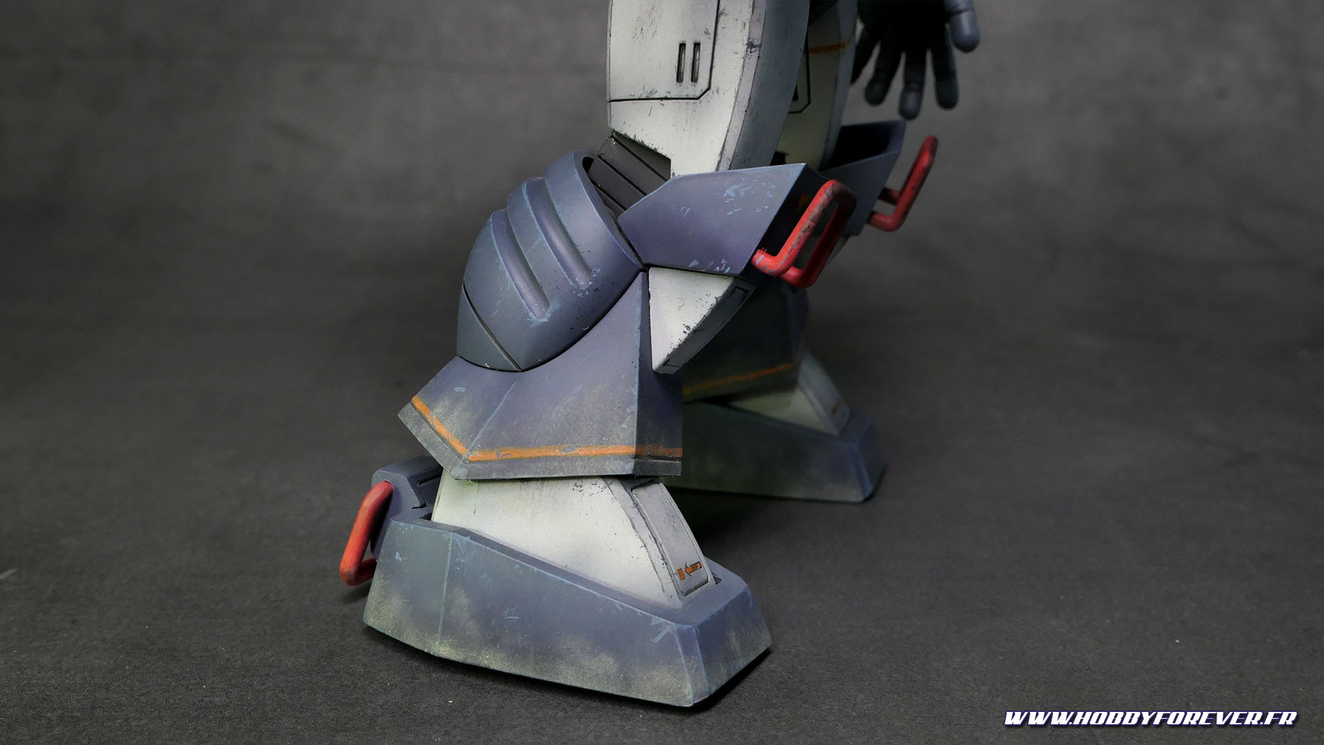 Petit effet d'ensablement au pastel Tamiya pour les jambes Petit effet d'ensablement au pastel Tamiya pour les jambes