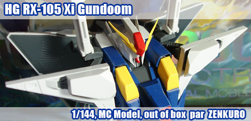 HG RX-105 Xi Gundoom - Out of Box HG RX-105 Xi Gundoom - Out of Box