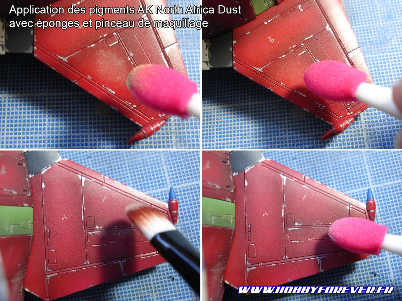 Type-A - DoDonPachi Dai-Ou-Jou - WIP part.2 : peinture et vieillissement 