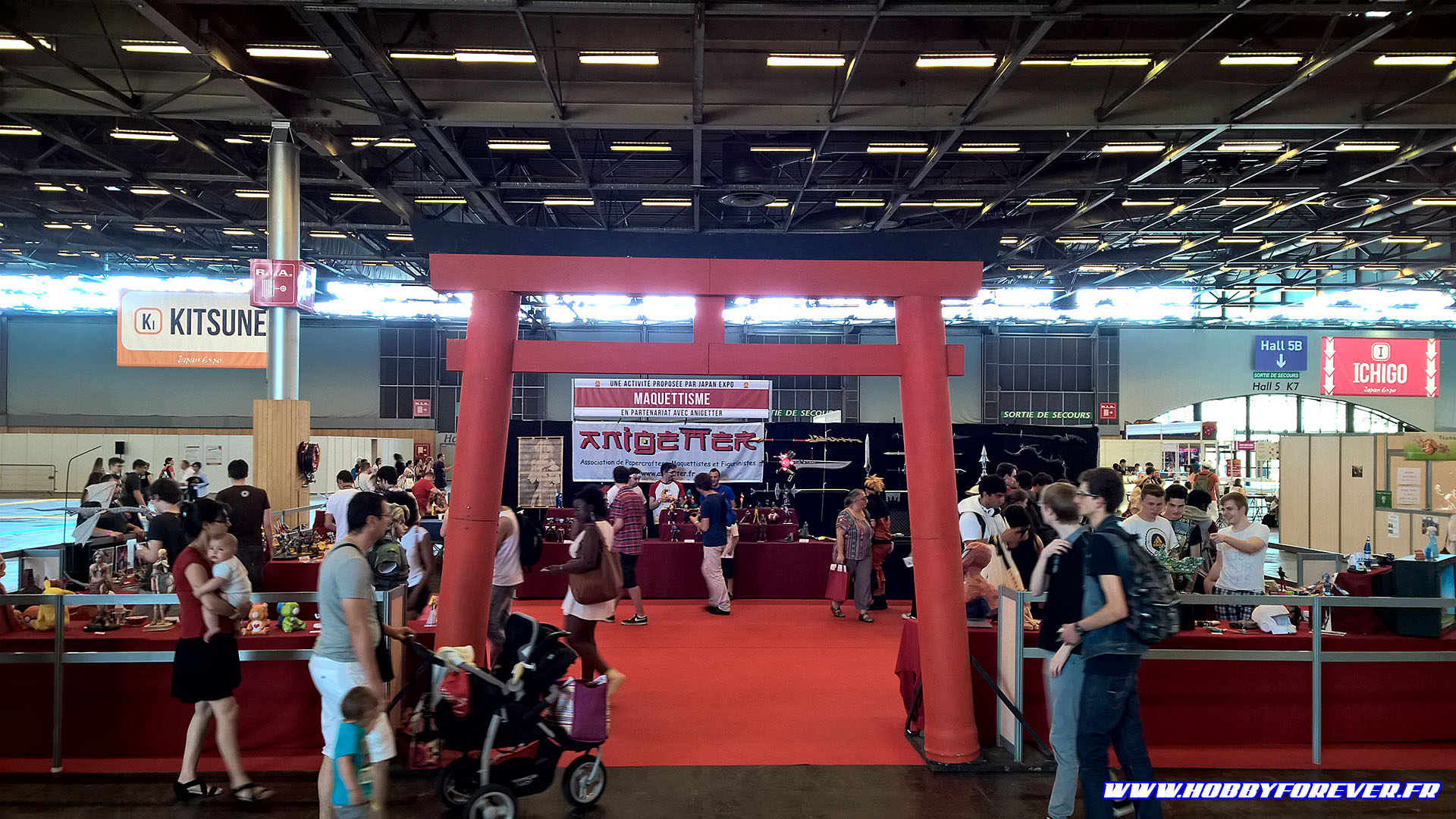 Le stand Anigetter et son Tori Le stand Anigetter et son Tori