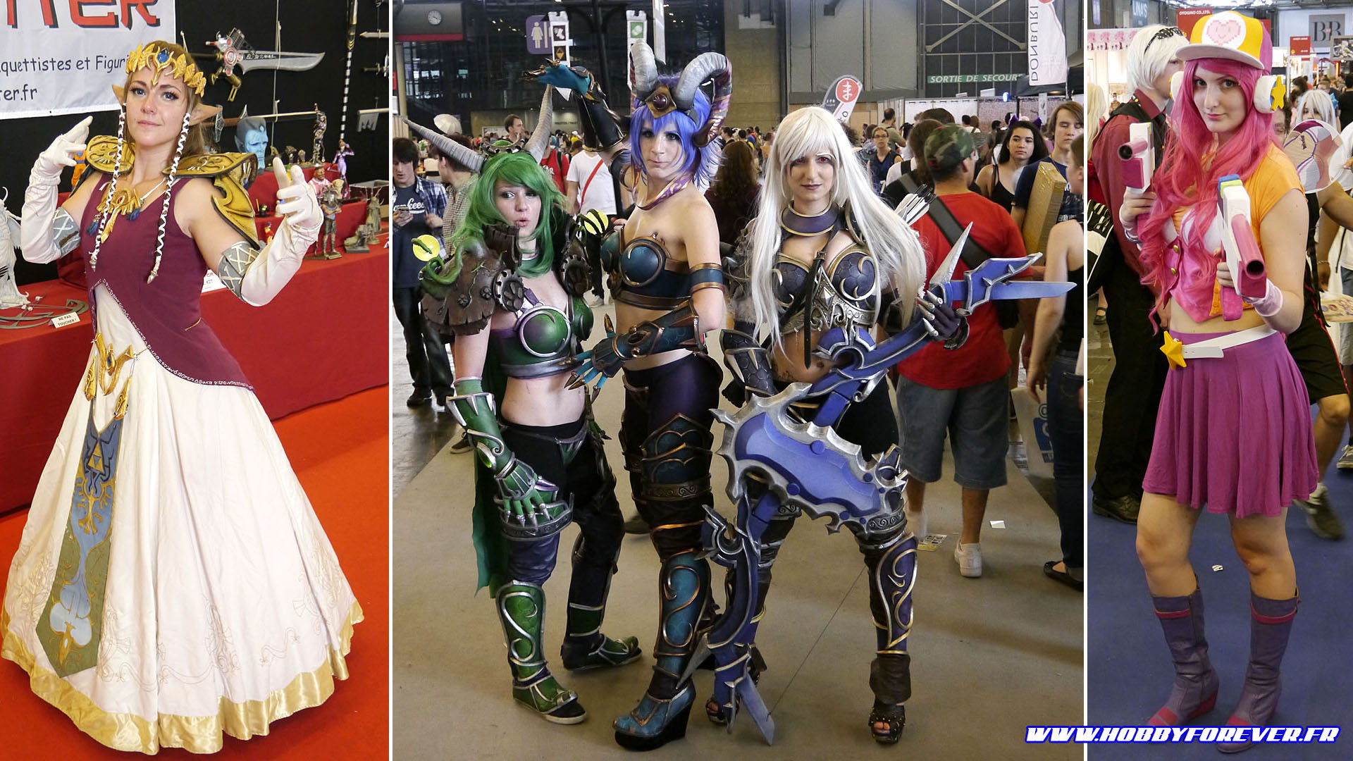 Les cosplayeurs étaient à la fête !