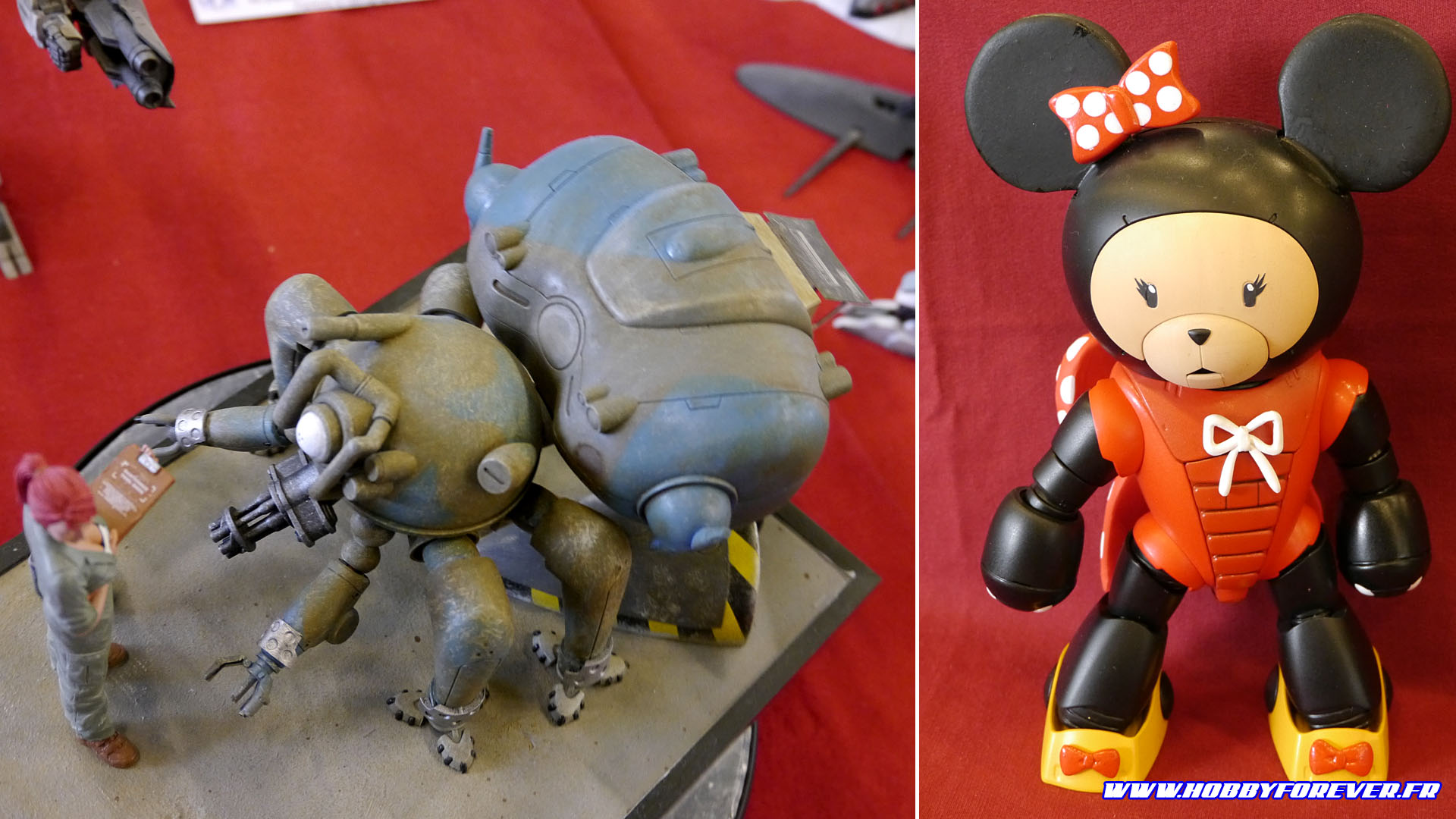 Le Tachikoma de Rémy et le Beargguy Minnie de Slyka ont eu un grand succés ! Le Tachikoma de Rémy et le Beargguy Minnie de Slyka ont eu un grand succés !