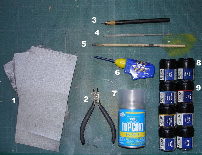 Tutoriel "No Paint" 2 - Amélioration avancée d'une maquette sortie de boite Tutoriel "No Paint" 2 - Amélioration avancée d'une maquette sortie de boite