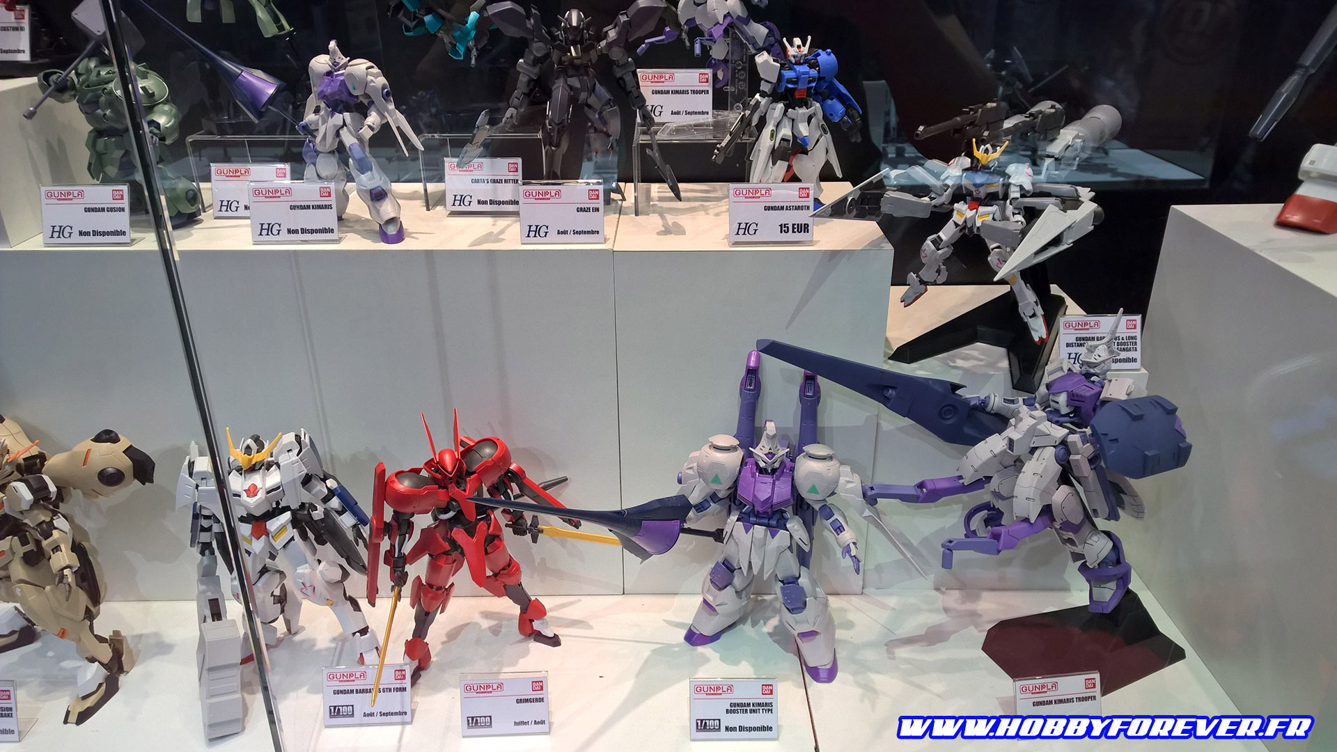 Le point sur le retour du Gunpla en France après la Japan Expo 2016