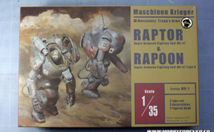 Review – Maschienen Krieger Raptor &amp; Rapoon 1/35 par Aquamarine