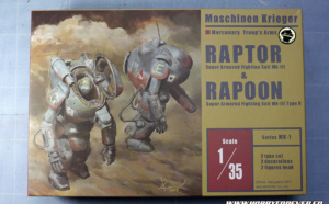 Review – Maschienen Krieger Raptor & Rapoon 1/35 par Aquamarine Review – Maschienen Krieger Raptor & Rapoon 1/35 par Aquamarine