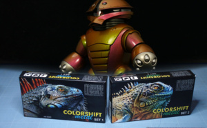 Peintures caméléons Colorshift Metal set 1 et 2 par Green Stuff World & HGUC Acguy de Bandai Peintures caméléons Colorshift Metal set 1 et 2 par Green Stuff World & HGUC Acguy de Bandai