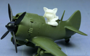 Review - Nakajima Ki-84 Fighter and Pilot - Cute Model par Tiger Model Review - Nakajima Ki-84 Fighter and Pilot - Cute Model par Tiger Model